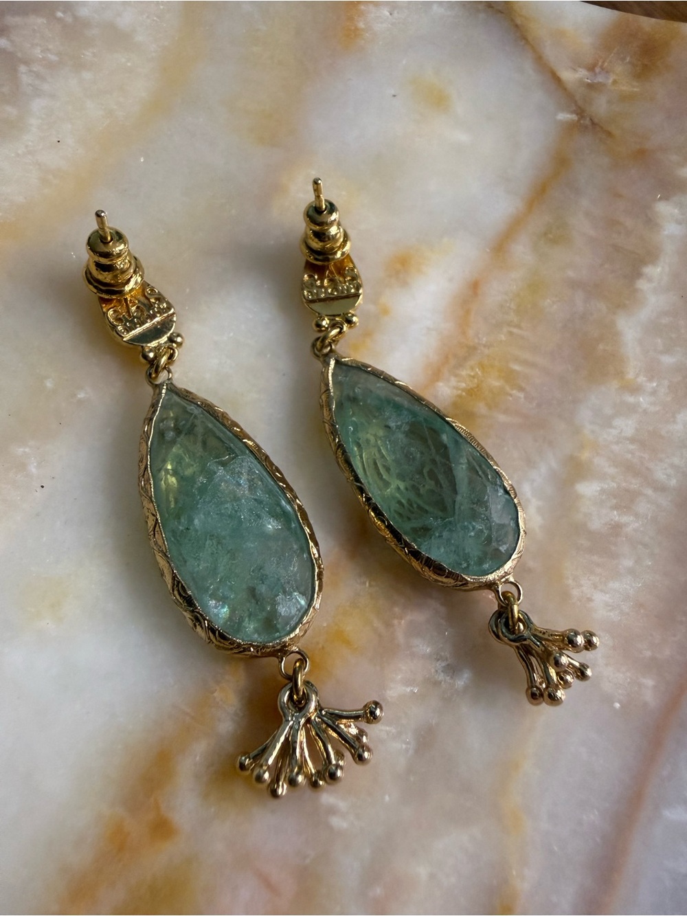 Gas Bijoux Serti Cage Earrings - Picture 3 of 8